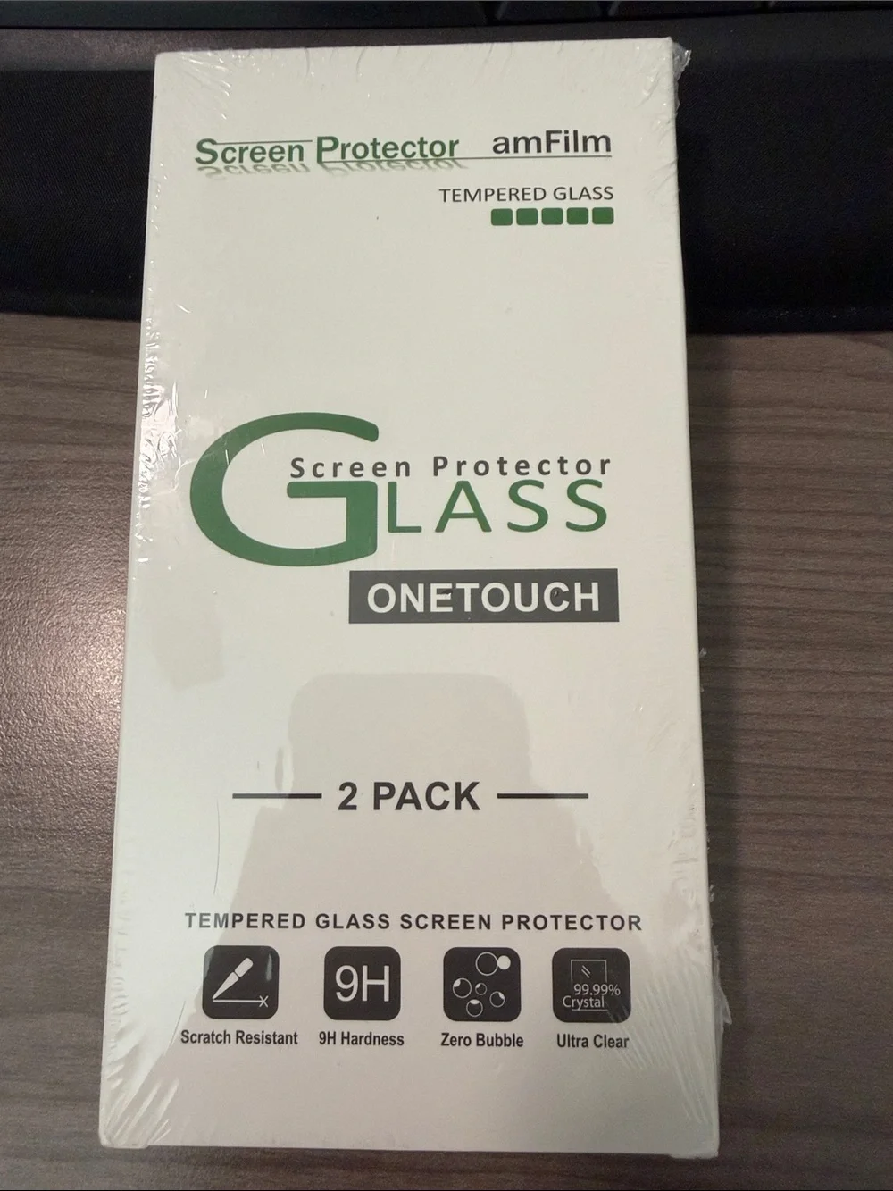 OneTouch Tempered Glass Screen Protector iPhone 14 - Clear (2 Pack)
